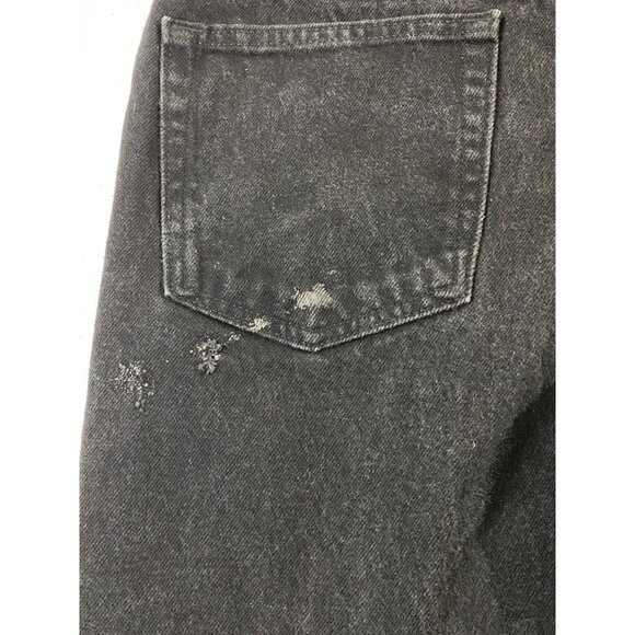 Rustler Men’s Black Denim Jeans 32x30 Straight Leg Cotton Casual Pants - Picture 10 of 11